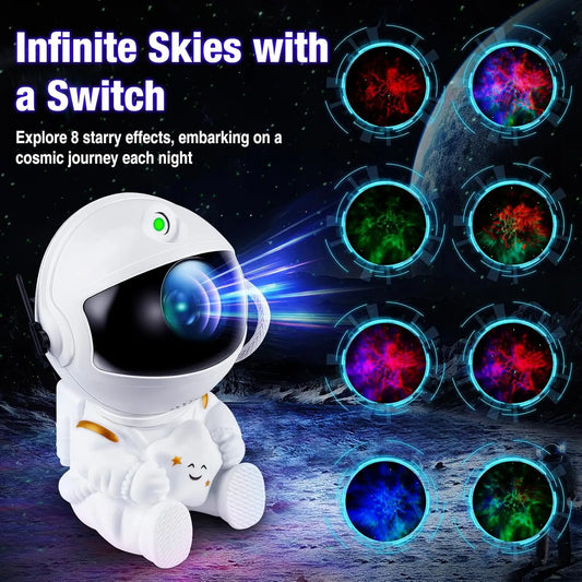 Cosmic Astronaut Star Projector