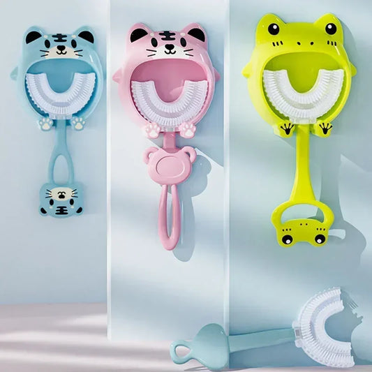 Friendly U-Shaped Baby Brush