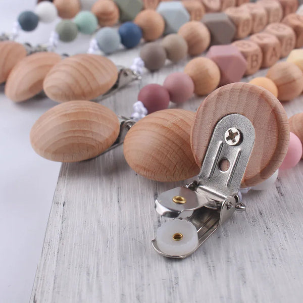 Personalized Baby Pacifier Clips